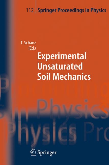 Experimental Unsaturated Soil Mechanics - 