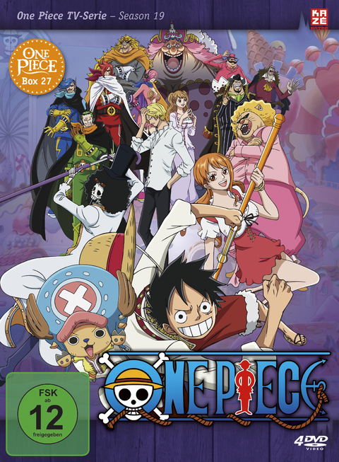 One Piece - TV-Serie - Box 27 (Episoden 805-828) [4 DVDs] - Junji Shimizu Miyamoto  Kônosuke Uda  Munehisa Sakai  Hiroaki
