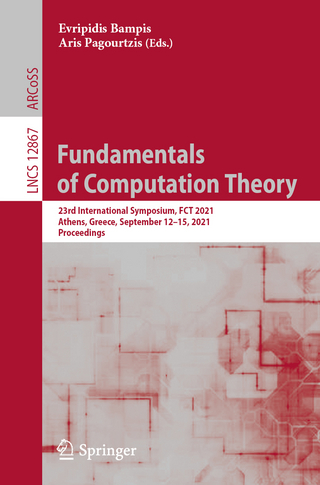 Fundamentals of Computation Theory - Evripidis Bampis; Aris Pagourtzis