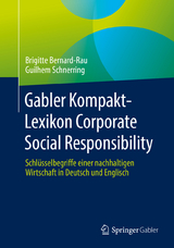 Gabler Kompakt-Lexikon Corporate Social Responsibility - Brigitte Bernard-Rau, Guilhem Schnerring