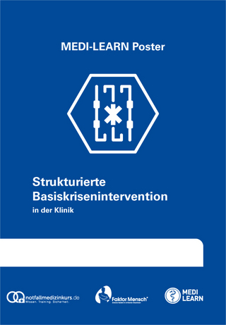 Strukturierte Basiskrisenintervention in der Klinik - MEDI-LEARN Verlag GbR; Kristina Schmidt; Thomas Plappert …