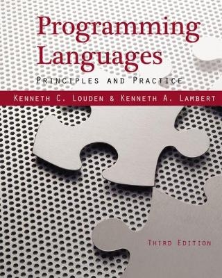 Programming Languages - Kenneth Louden; Kenneth Lambert