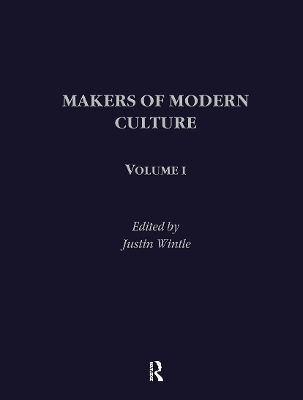 Makers of Modern Culture - Justin Wintle Esq; Justin Wintle