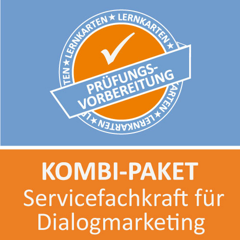Kombi-Paket Servicefachkraft für Dialogmarketing Lernkarten - Jennifer Christiansen