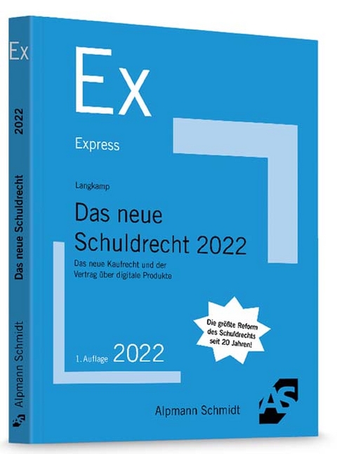 Das neue Schuldrecht 2022 - Tobias Langkamp