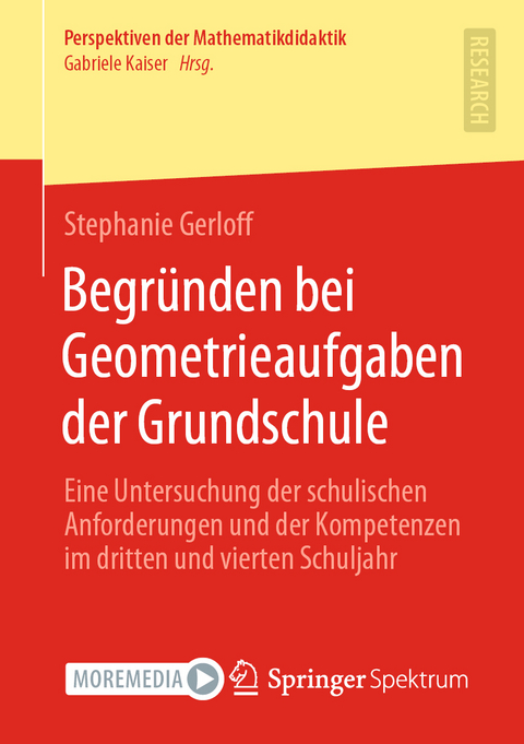 Begründen bei Geometrieaufgaben der Grundschule - Stephanie Gerloff