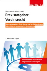 Praxisratgeber Vereinsrecht - Michael Goetz, Werner Hesse, Erika Koglin, Gertrud Tacke