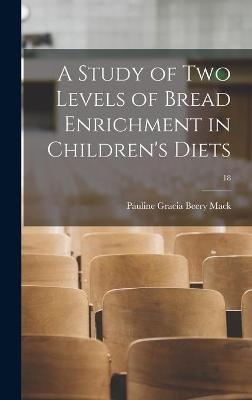 A Study of Two Levels of Bread Enrichment in Children's Diets; 18 - 