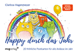 Happy durch das Jahr: Postkarten - Clarissa Hagenmeyer