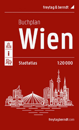 Wien, Buchplan 1:20.000, freytag & berndt - 