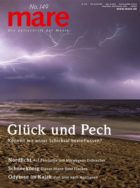 mare - Die Zeitschrift der Meere / No. 149 / Glück und Pech - 