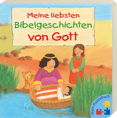 Mein Puzzlebuch: Meine liebsten Bibelgeschichten von Gott - Reinhard Abeln