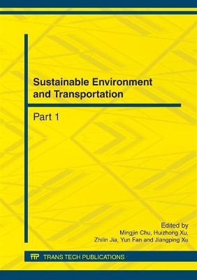 Sustainable Environment and Transportation - 