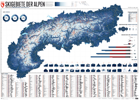 610 Skigebiete der Alpen - Lana Bragin, Stefan Spiegel