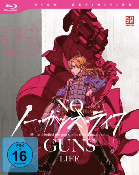 No Guns Life - Blu-ray 3 - Naoyuki Itou