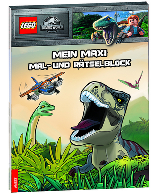 LEGO® Jurassic World? ? Mein Maxi Mal- und Rätselblock
