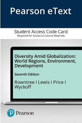 Diversity Amid Globalization - Lester Rowntree, Martin Lewis, Marie Price, William Wyckoff