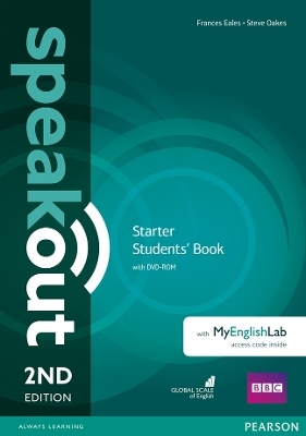 Speakout Starter 2nd Edition Students' Book with DVD-ROM and MyEnglishLab Access Code Pack - Frances Eales, Steve Oakes