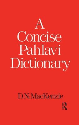 A Concise Pahlavi Dictionary - D. N. MacKenzie