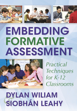 Embedding Formative Assessment - Dylan Wiliam, Siobhan Leahy