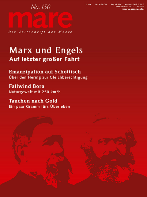 mare - Die Zeitschrift der Meere / No. 150 / Marx und Engels - 