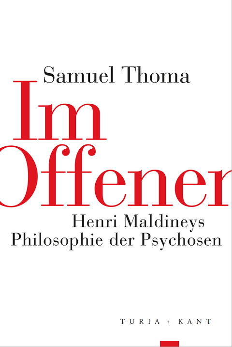 Im Offenen: Henri Maldineys Philosophie der Psychosen Couverture du livre
