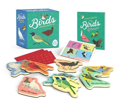 Birds: A Wooden Magnet Set - Danielle Belleny