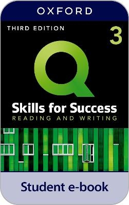 Q: Skills for Success Level 3 Reading and Writing Student Book E-Book