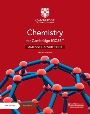 Chemistry for Cambridge IGCSE™ Maths Skills Workbook with Digital Access (2 Years) - Helen Harden