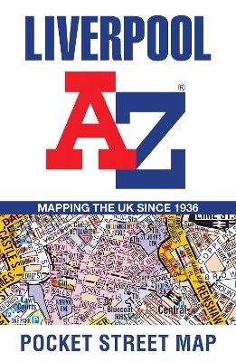 Liverpool A-Z Pocket Street Map -  A-Z Maps