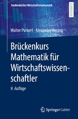 Brückenkurs Mathematik für Wirtschaftswissenschaftler - Purkert, Walter; Herzog, Alexander