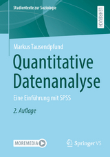 Quantitative Datenanalyse - Tausendpfund, Markus
