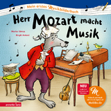 Herr Mozart macht Musik (Mein erstes Musikbilderbuch mit CD und zum Streamen) - Marko Simsa