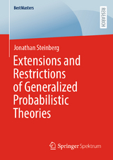 Extensions and Restrictions of Generalized Probabilistic Theories - Jonathan Steinberg