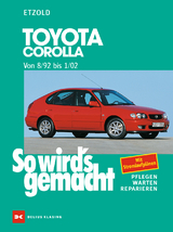 Toyota Corolla 8/92 bis 1/02 - Etzold, Rüdiger