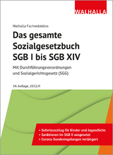 Das gesamte Sozialgesetzbuch SGB I bis SGB XIV - Walhalla Fachredaktion