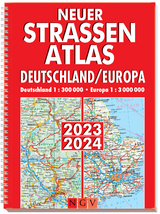 Neuer Straßenatlas Deutschland/Europa 2023/2024 - 