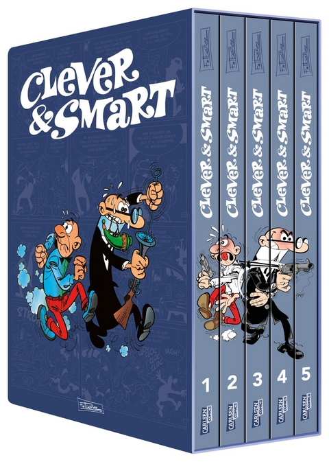 Clever und Smart: CLEVER UND SMART – Der Schuber - Francisco Ibáñez