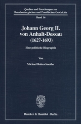 Johann Georg II. von Anhalt-Dessau (1627–1693). - Michael Rohrschneider