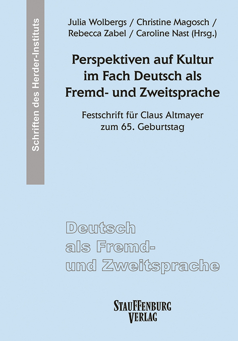 Perspektiven auf Kultur im Fach Deutsch als Fremd- und Zweitsprache - 