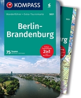 KOMPASS Wanderführer Berlin-Brandenburg, 75 Touren mit Extra-Tourenkarte - 