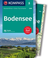 KOMPASS Wanderführer Bodensee, 75 Touren mit Extra-Tourenkarte - Franziska Baumann