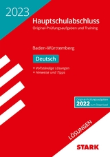 STARK Lösungen zu Original-Prüfungen und Training Hauptschulabschluss 2023 - Deutsch 9. Klasse - BaWü - 