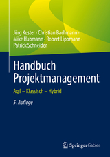 Handbuch Projektmanagement - Jürg Kuster, Christian Bachmann, Mike Hubmann, Robert Lippmann, Patrick Schneider