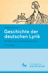 Geschichte der deutschen Lyrik - Burdorf, Dieter