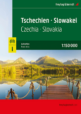 Tschechien - Slowakei, Autoatlas 1:150.000, freytag & berndt - 
