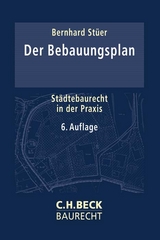 Der Bebauungsplan - Bernhard Stüer