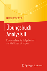 Übungsbuch Analysis II - Niklas Hebestreit