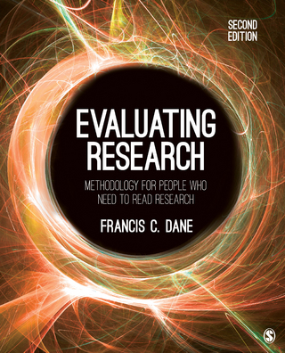 Evaluating Research - Francis C. Dane