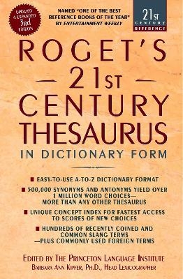 Roget's 21st Century Thesaurus - Barbara Ann Kipfer